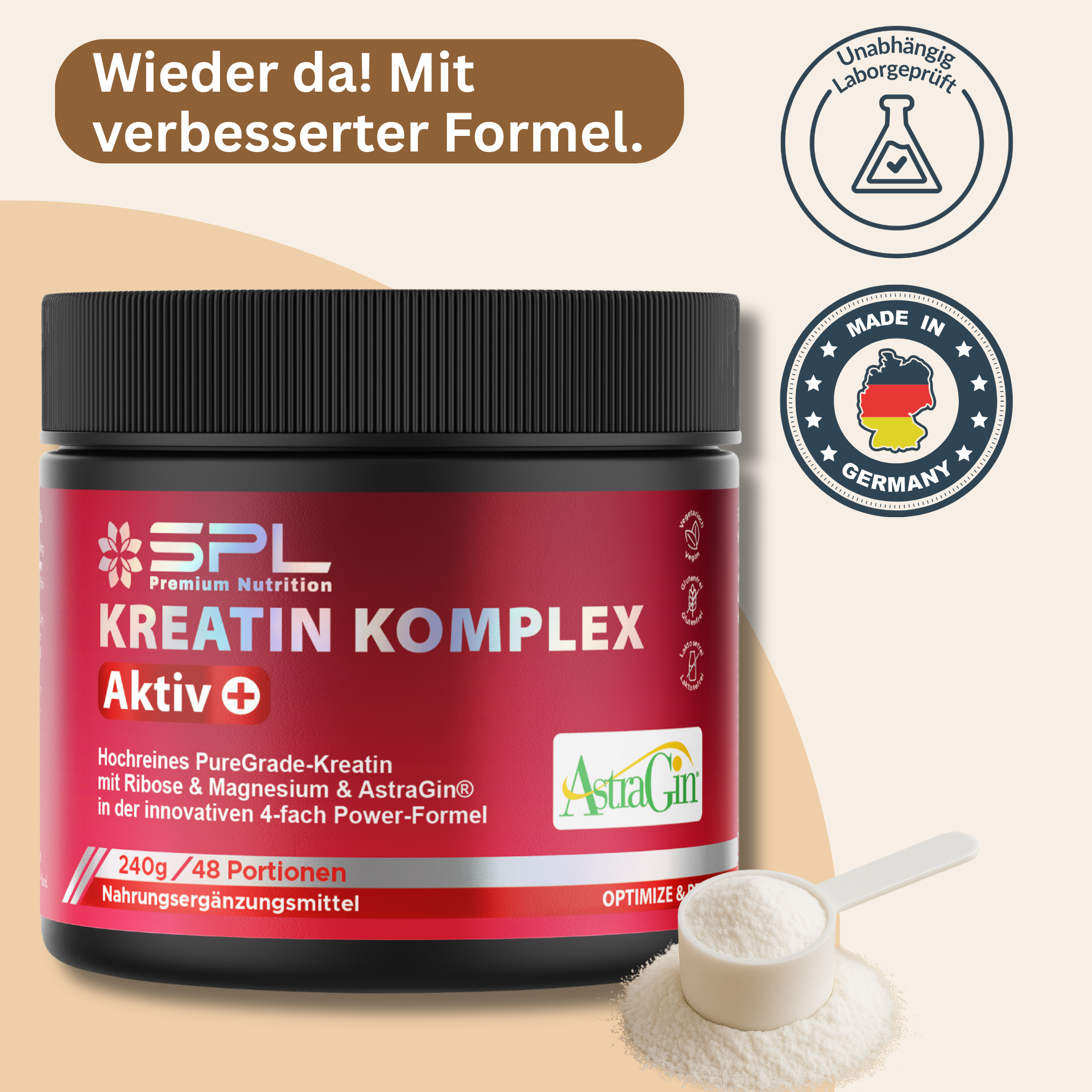 Kreatin Komplex mit AstraGin®
