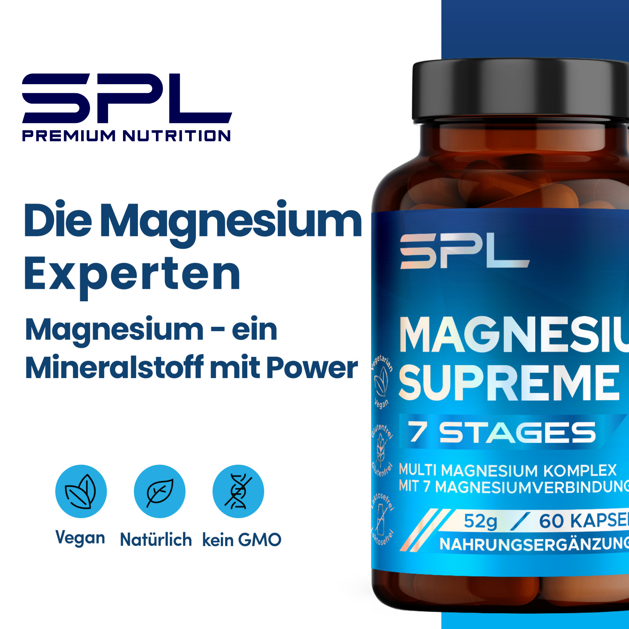 MAGNESIUM SUPREME 7 STAGES - 1 Glas für Optimale Magnesiumversorgung & Leistungsstärke