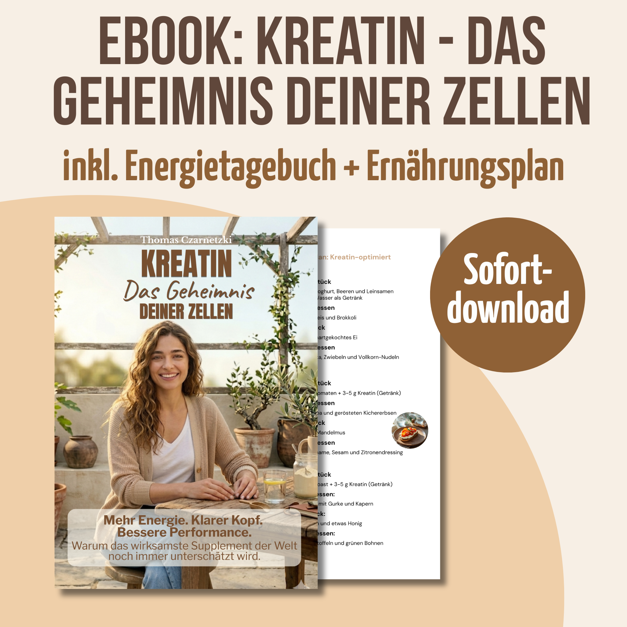 E-Book: Kreatin - Das Geheimnis deiner Zellen