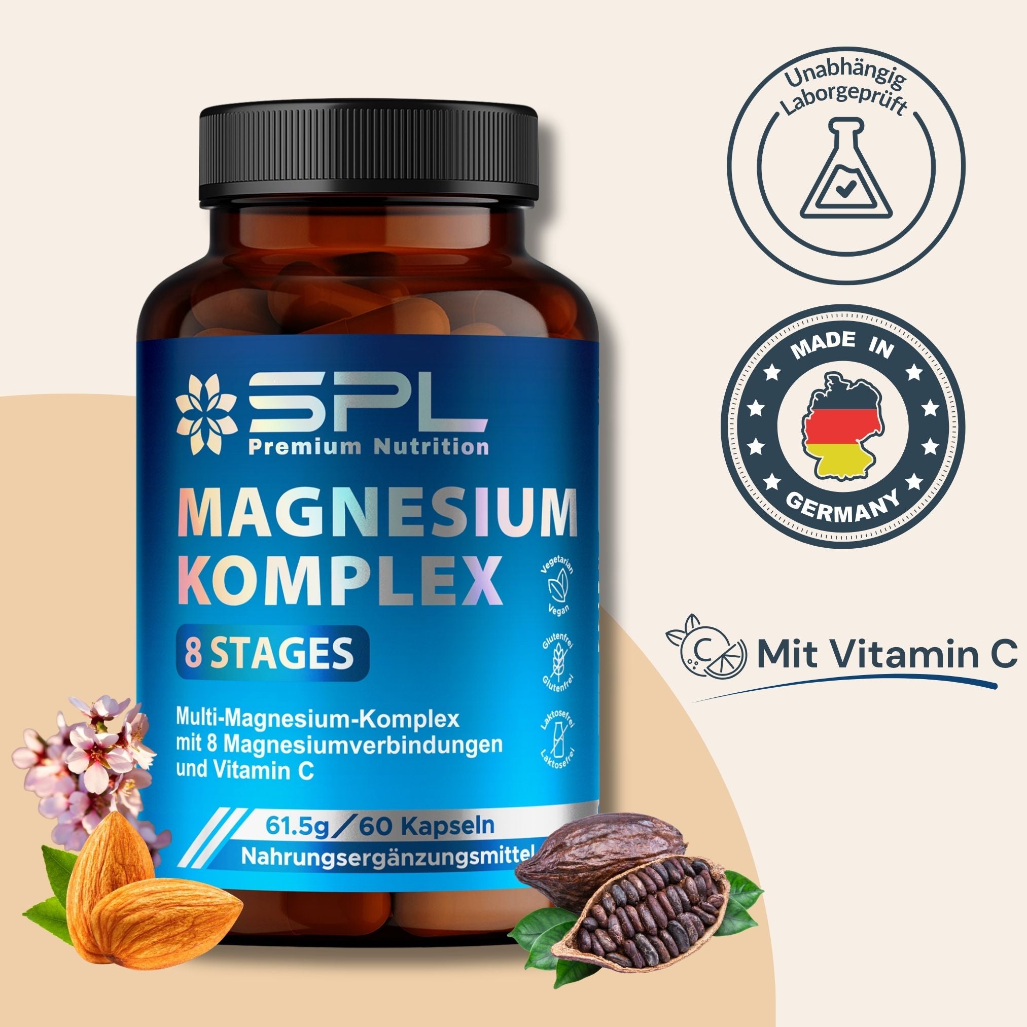 Magnesium 8-fach Komplex mit MultiPhasen-Technologie©