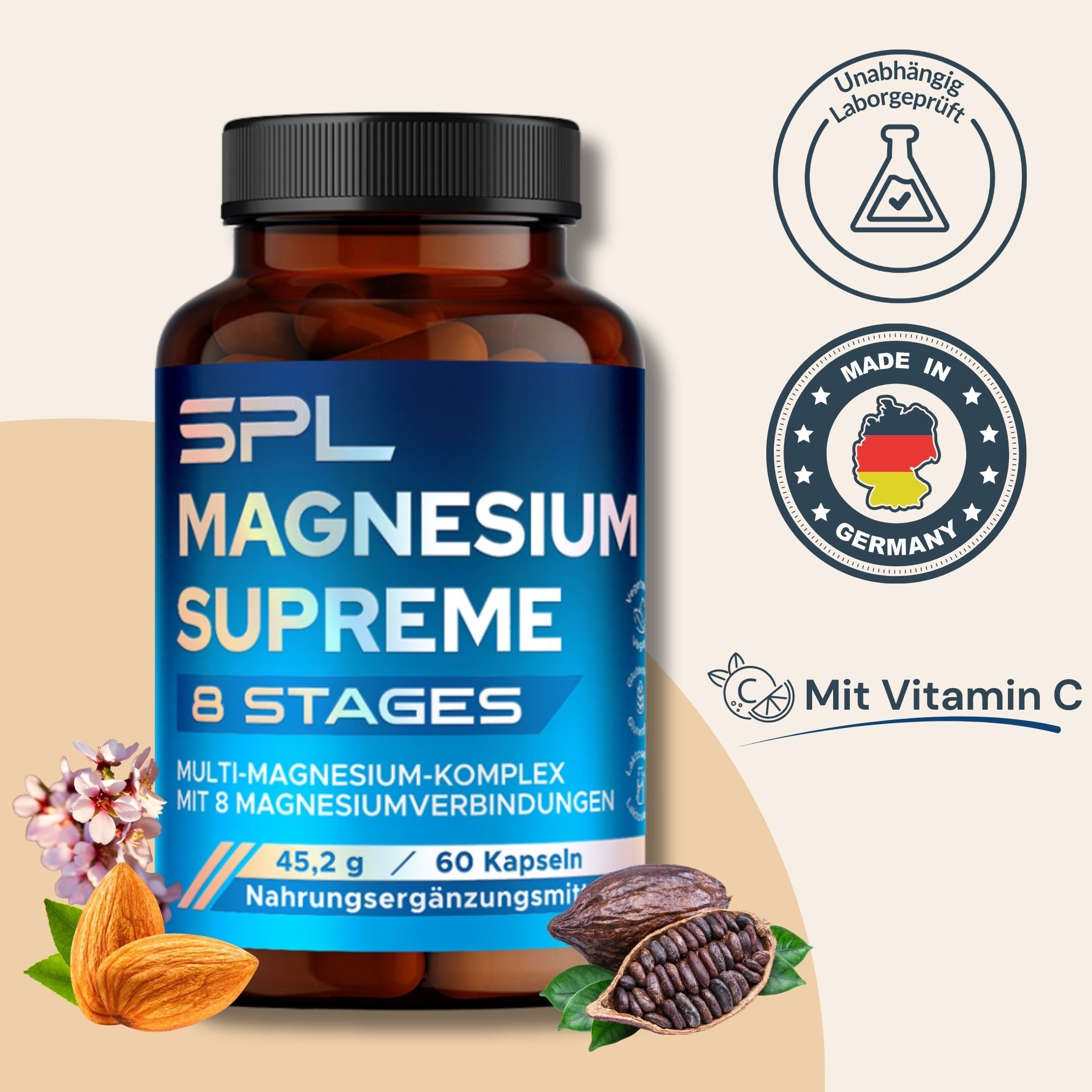 Magnesium 8-fach Komplex mit MultiPhasen-Technologie©